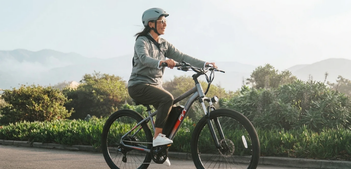 Autumn E-Bike Riding for Seniors Staying Active as Temperatures Drop